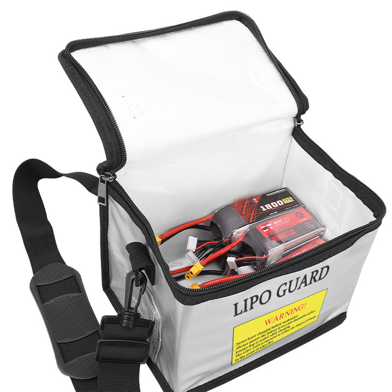 Lipo Battery Safety Bag Portab - đánh giá và giá Drone Battery Case