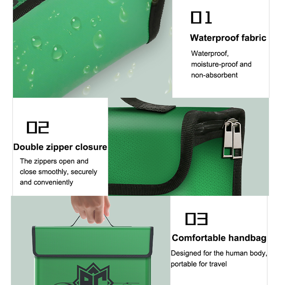 Ovonic LiPo Battery Safe Bag P - đánh giá và giá Drone Battery Case
