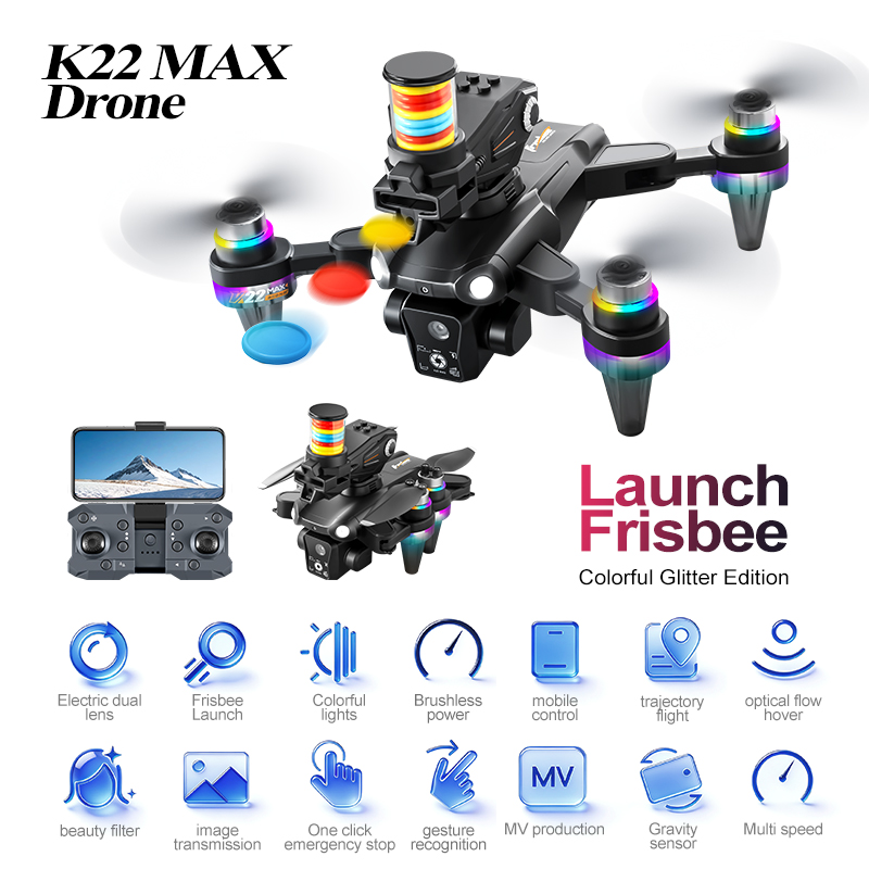 JCMO K22 MAX Frisbee Launch Dr - đánh giá và giá Drone Battery Case